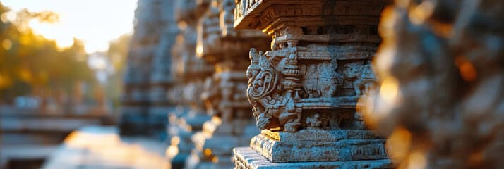 Temple at Dawn